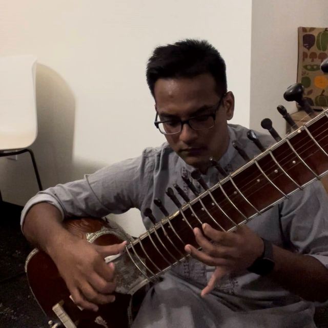Zihad Playing Sitar